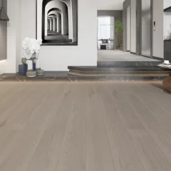 Natural Engineered Flooring Oak Silver Stone Brushed Uv Lacquered 14/3mm By 190mm By 2200mm -Wooden Flooring Elegant Shop 1 silver stone 3