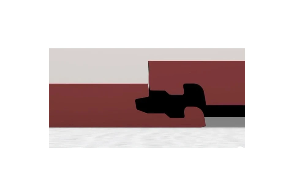 Supremo Luxury Click Vinyl Rigid Core Herringbone Flooring Autumn Grey With Built In Underlay 6mm By 126mm By 630mm 4 Supremo Luxury Click Vinyl Rigid Core Herringbone Flooring Autumn Grey With Built In Underlay 6mm By 126mm By 630mm - Image 3