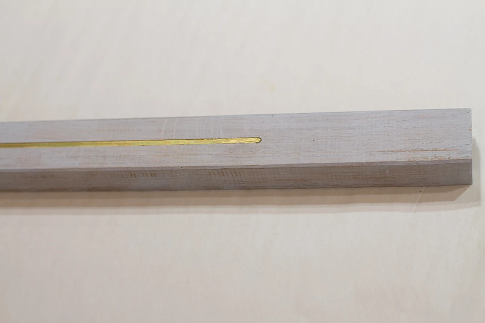 Solid Oak Square Stair Nosing With Brass Double White 25mm By 40mm By 1000mm 3 Solid Oak Square Stair Nosing With Brass Double White 25mm By 40mm By 1000mm