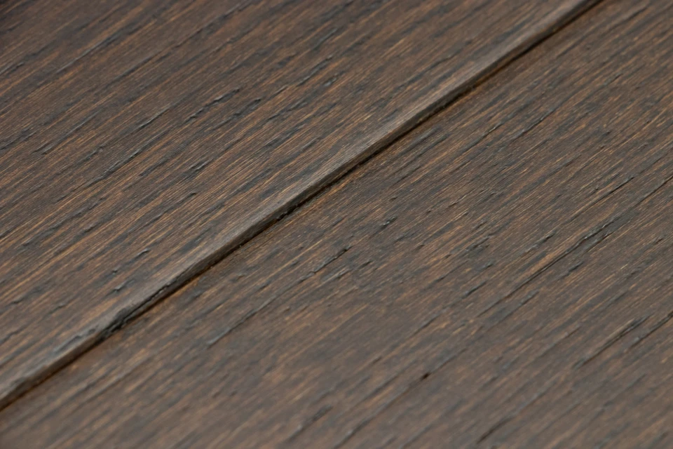 Natural Engineered Flooring Oak Black Tea Brushed UV Oiled 14/3mm By 190mm By 400-1500mm 5 Natural Engineered Flooring Oak Black Tea Brushed UV Oiled 14/3mm By 190mm By 400-1500mm - Image 3