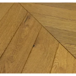 Prime Engineered Flooring Oak Chevron Light Smoked Brushed UV Oiled 14/3mm By 90mm By 510mm -Wooden Flooring Elegant Shop ch light smoke2