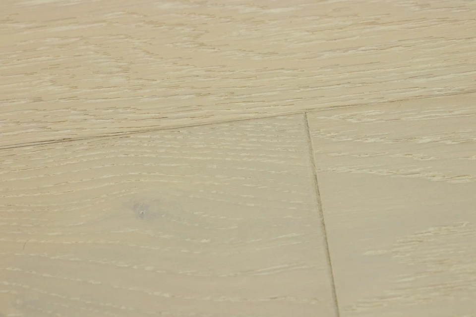 Natural Engineered Flooring Oak Double White Brushed UV Lacquered 14/3mm By 190mm By 1900mm 4 Natural Engineered Flooring Oak Double White Brushed UV Lacquered 14/3mm By 190mm By 1900mm - Image 2
