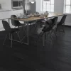 Supremo Diamond Luxury Click Vinyl Rigid Core Flooring Ebony With Built In Underlay 8mm By 178mm By 1220mm 1 Supremo Diamond Luxury Click Vinyl Rigid Core Flooring Ebony With Built In Underlay 8mm By 178mm By 1220mm -Wooden Flooring Elegant Shop ebony