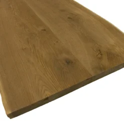 European Oak Dining Room Table Top LiVe Edge Unfinished Brushed Smoked 40mm By 750mm By 1250mm -Wooden Flooring Elegant Shop european oak smoked brushed table 3 2