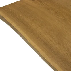 European Oak Dining Room Table Top LiVe Edge Unfinished Brushed Smoked 40mm By 750mm By 1250mm -Wooden Flooring Elegant Shop european oak smoked brushed table 5 2