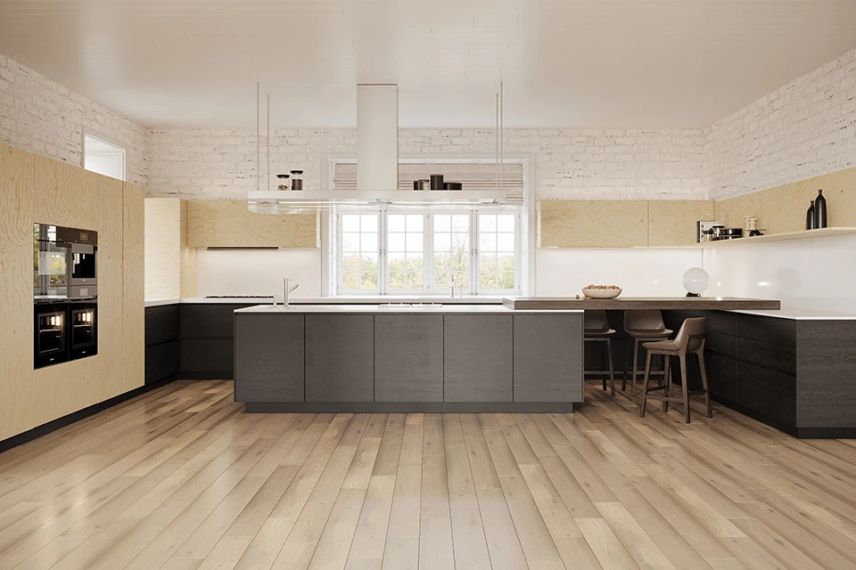 Natural Engineered Flooring Oak Click Pearl White Brushed UV Lacquered 14/3mm By 190mm By 1900mm 3 Natural Engineered Flooring Oak Click Pearl White Brushed UV Lacquered 14/3mm By 190mm By 1900mm