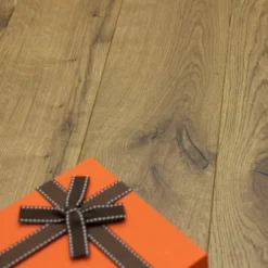 Natural Engineered Flooring Oak Light Smoked Brushed Uv Oiled 20/5mm By 180mm By 1900mm