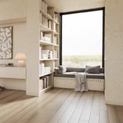 Prime Engineered Flooring Oak Silver Stone Brushed Uv Matt Lacquered 14/3mm By 190mm By 1900mm