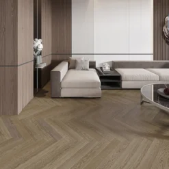 Natural Engineered Flooring Oak Herringbone Cognac Brushed Uv Oiled 14/4mm By 125mm By 450mm -Wooden Flooring Elegant Shop fl4466 4 1
