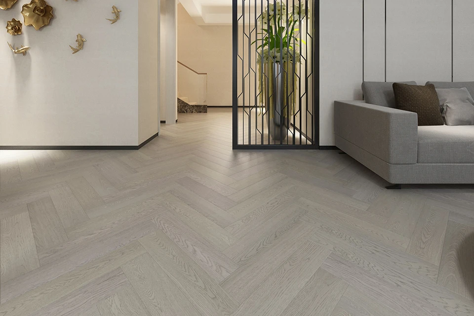 Prime Engineered Flooring Oak Herringbone Silver Stone Brushed Uv Matt Lacquered 14/3mm By 120mm By 600mm 3 Prime Engineered Flooring Oak Herringbone Silver Stone Brushed Uv Matt Lacquered 14/3mm By 120mm By 600mm