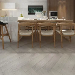 Prime Engineered Flooring Oak Herringbone Silver Stone Brushed Uv Matt Lacquered 14/3mm By 120mm By 600mm 10 Prime Engineered Flooring Oak Herringbone Silver Stone Brushed Uv Matt Lacquered 14/3mm By 120mm By 600mm -Wooden Flooring Elegant Shop fl4468 5