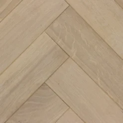 Natural Engineered Flooring Oak Click Herringbone Latte Light Brushed Uv Lacquered 12/3mm By 120mm By 600mm -Wooden Flooring Elegant Shop fl4492 1