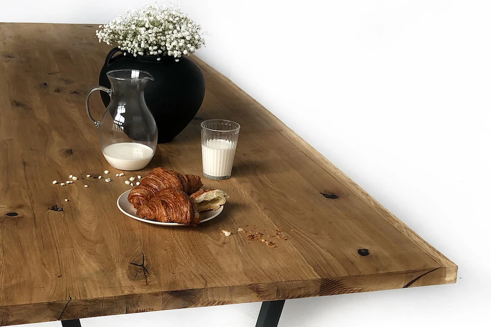 Full Stave Rustic Oak Worktop 38mm By 620mm By 2600mm 3 Full Stave Rustic Oak Worktop 38mm By 620mm By 2600mm