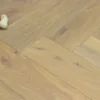 Natural Engineered Flooring Oak Bespoke Herringbone Silver Tiger Hardwax Oiled 16/4mm By 120mm By 580mm