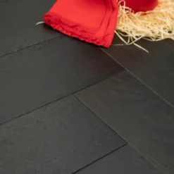 Rustic Engineered Flooring Oak Herringbone Jet Black Brushed UV Lacquered 14/3mm By 125mm By 600mm -Wooden Flooring Elegant Shop img 1222 1