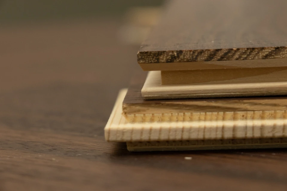 Prime Engineered Flooring African Walnut Herringbone Brushed Matt UV Lacquered 14/3mm By 97mm By 582mm 8 Prime Engineered Flooring African Walnut Herringbone Brushed Matt UV Lacquered 14/3mm By 97mm By 582mm - Image 6