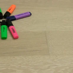 Natural Engineered Flooring Oak Sunny White Brushed UV Oiled 14/3mm By 150mm By 400-1500mm