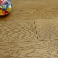 Prime Engineered Flooring Oak Cognac Brushed UV Lacquered 14/3mm By 150mm By 400-1500mm