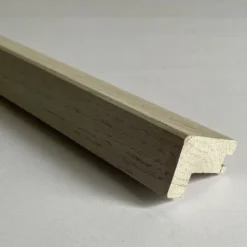 Solid Oak Square Stair Nosing Sunny White 25mm By 40mm By 1200mm