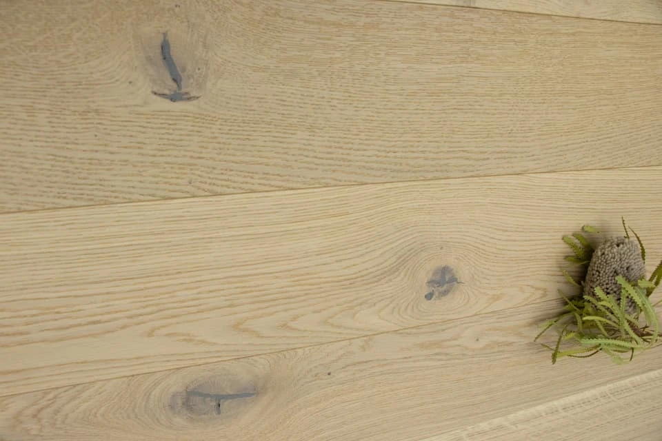 Natural Engineered Flooring Oak Polar Light Sand Brushed UV Oiled 14/4mm By 150mm By 2000mm 5 Natural Engineered Flooring Oak Polar Light Sand Brushed UV Oiled 14/4mm By 150mm By 2000mm - Image 3