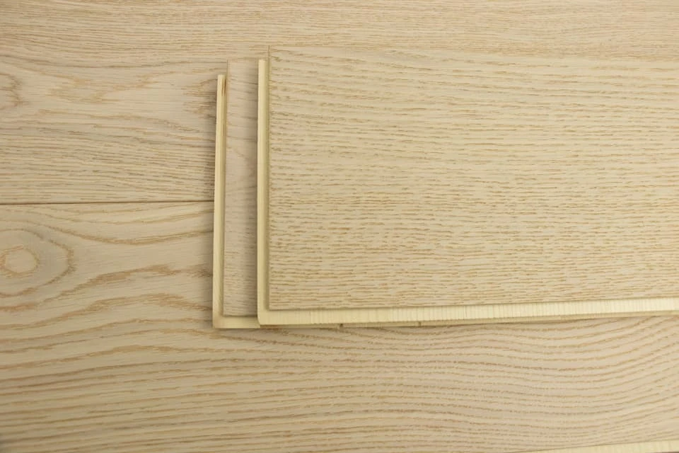 Natural Engineered Flooring Oak Polar Light Sand Brushed UV Oiled 14/4mm By 150mm By 2000mm 7 Natural Engineered Flooring Oak Polar Light Sand Brushed UV Oiled 14/4mm By 150mm By 2000mm - Image 5