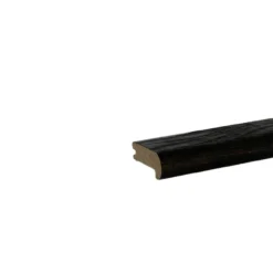 Solid Oak Round Stair Nosing Jet Black 25mm By 60mm By 900mm