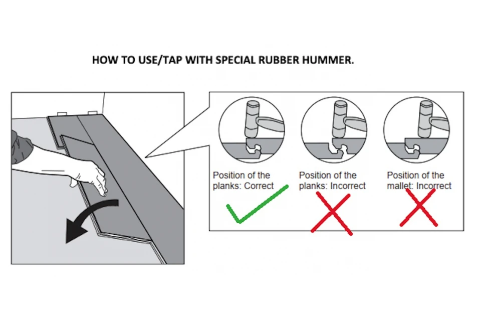 Supremo Luxury Click Vinyl Rigid Core Flooring Nature With Built In Underlay 6.5mm By 181mm By 1220mm 10 Supremo Luxury Click Vinyl Rigid Core Flooring Nature With Built In Underlay 6.5mm By 181mm By 1220mm - Image 8