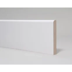 White MDF Pencil Round Skirting 15mm By 95mm By 2400mm
