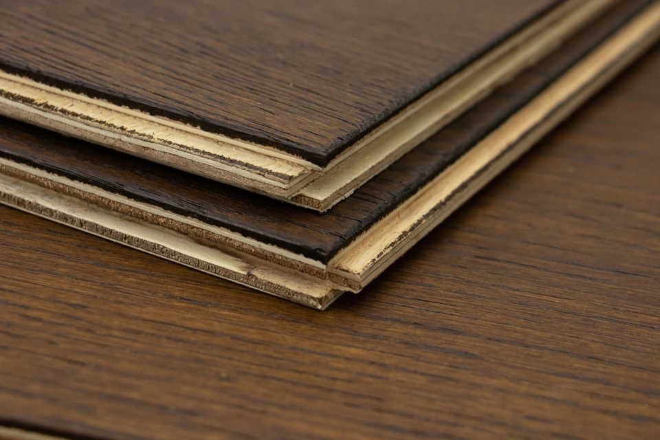 Natural Engineered Flooring Oak Coffee Brushed UV Lacquered 15/4mm By 240mm By 2200mm 8 Natural Engineered Flooring Oak Coffee Brushed UV Lacquered 15/4mm By 240mm By 2200mm - Image 6