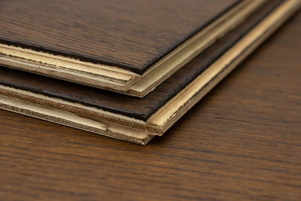 Natural Engineered Flooring Oak Coffee Brushed UV Oiled 14/3mm By 190mm By 1900mm 8 Natural Engineered Flooring Oak Coffee Brushed UV Oiled 14/3mm By 190mm By 1900mm - Image 6