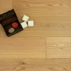 Natural Engineered Flooring Oak Brushed UV Lacquered 10/3mm By 150mm By 300-1500mm