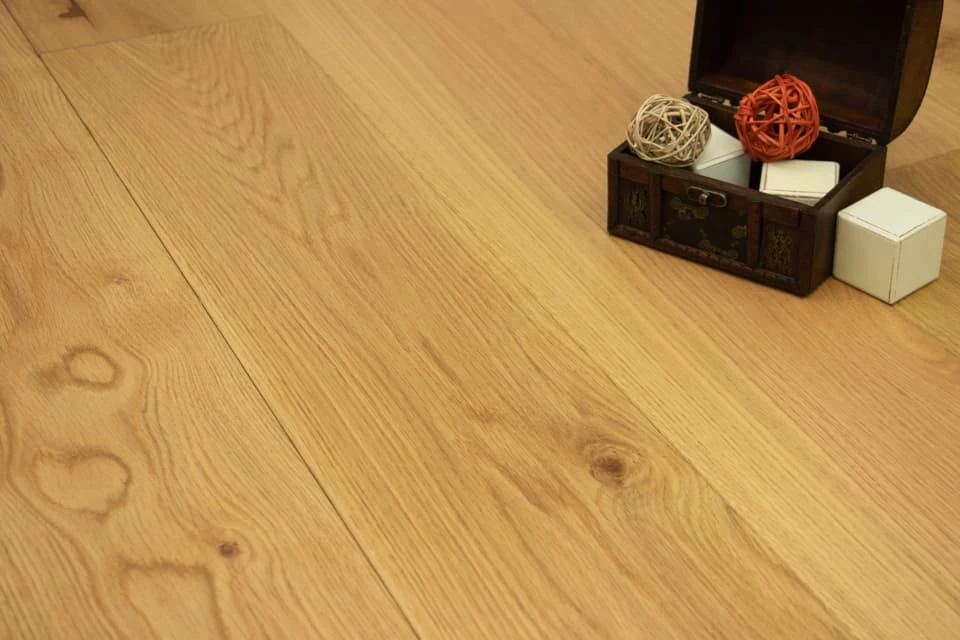 Natural Engineered Flooring Oak Brushed UV Lacquered 10/3mm By 150mm By 300-1500mm 5 Natural Engineered Flooring Oak Brushed UV Lacquered 10/3mm By 150mm By 300-1500mm - Image 3