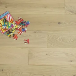 Natural Engineered Flooring Oak Non Visible Brushed UV Lacquered 15/4mm By 220mm By 2200mm