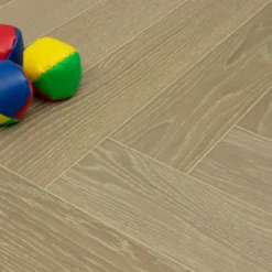 Prime Engineered Flooring Oak Herringbone Barcelona Brushed UV Matt Lacquered 14/3mm By 98mm By 790mm