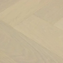 Select Engineered Flooring Oak Herringbone Double White Brushed UV Lacquered 14/3mm By 128mm By 700mm