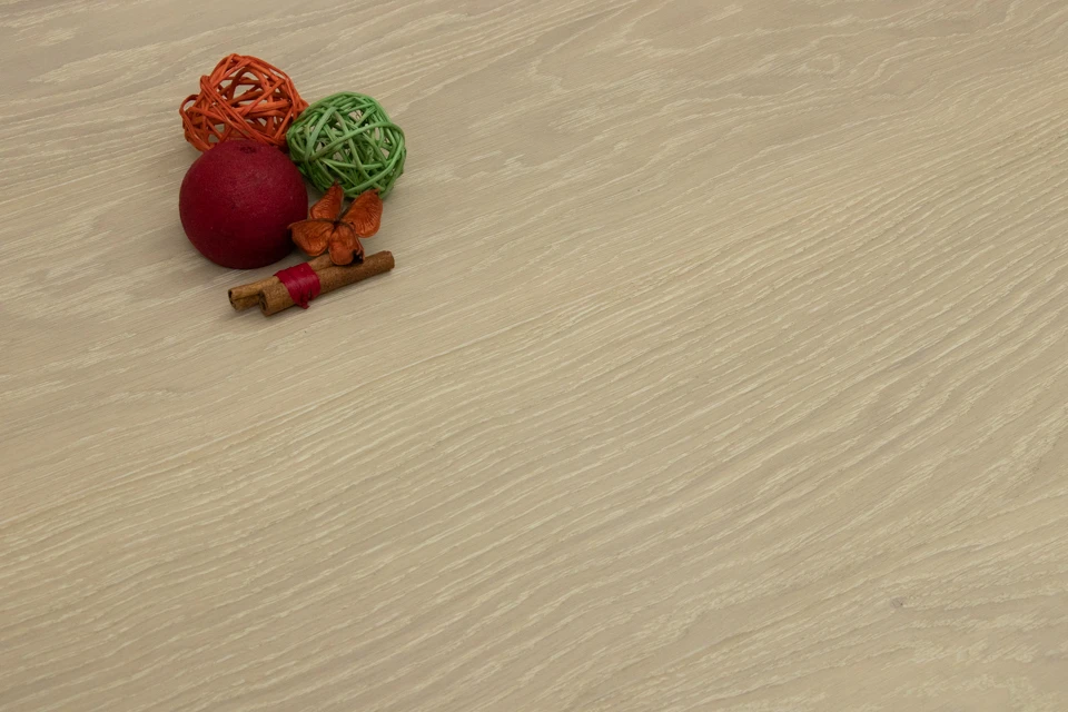 Prime Engineered Flooring Oak Polar White Brushed UV Lacquered 14/3mm By 178mm By 1000-2400mm 4 Prime Engineered Flooring Oak Polar White Brushed UV Lacquered 14/3mm By 178mm By 1000-2400mm - Image 2