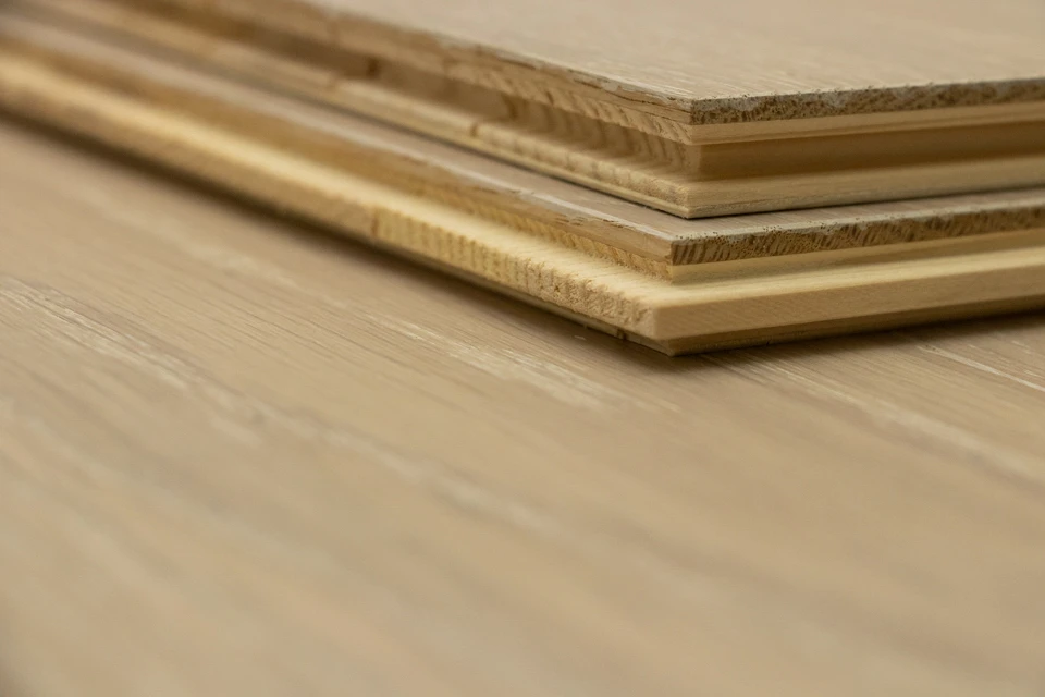 Prime Engineered Flooring Oak Sunny White Brushed UV Oiled 14/3mm By 178mm By 1000-2400mm 7 Prime Engineered Flooring Oak Sunny White Brushed UV Oiled 14/3mm By 178mm By 1000-2400mm - Image 5