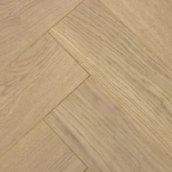 Natural Engineered Flooring Oak Herringbone Raw Bianco Uv Oiled 14/3mm By 90mm By 450mm -Wooden Flooring Elegant Shop rawbiancohb2
