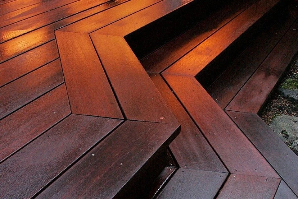 Red Balau Hardwood Decking Joists 45mm By 70mm By 2900mm 4 Red Balau Hardwood Decking Joists 45mm By 70mm By 2900mm - Image 2