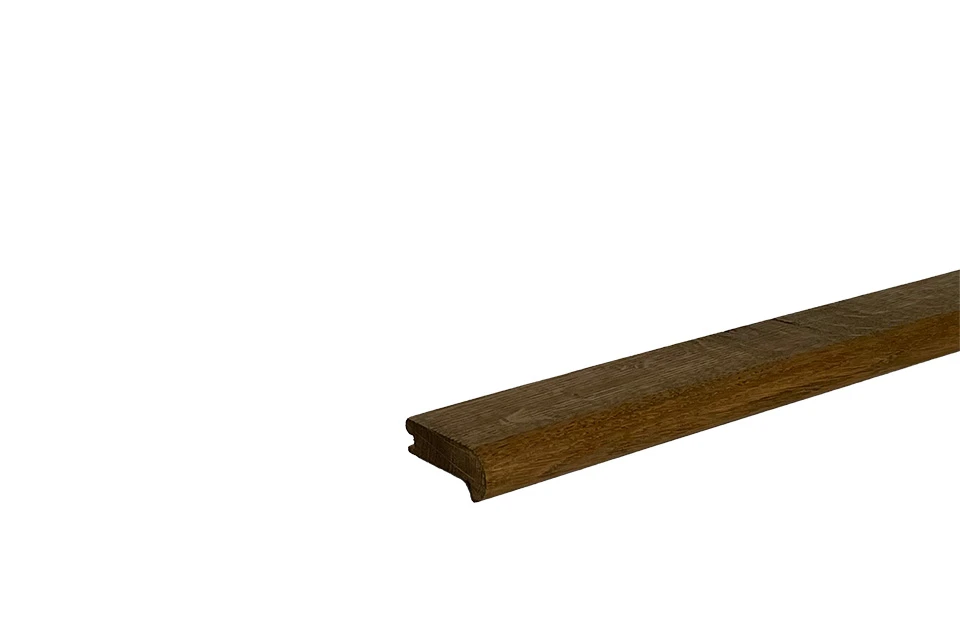Solid Oak Round Stair Nosing Smoked 25mm By 60mm By 1000mm 3 Solid Oak Round Stair Nosing Smoked 25mm By 60mm By 1000mm