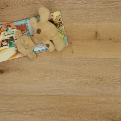 Natural Engineered Flooring Oak White Washed Brushed UV Lacquered 14/3mm By 190mm By 1900mm