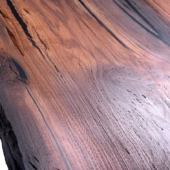 Bog Oak Dining Room Table Top Live Edge Hardwax Oiled (with Resin) 35mm By 930mm By 2100mm -Wooden Flooring Elegant Shop sig 4874 273