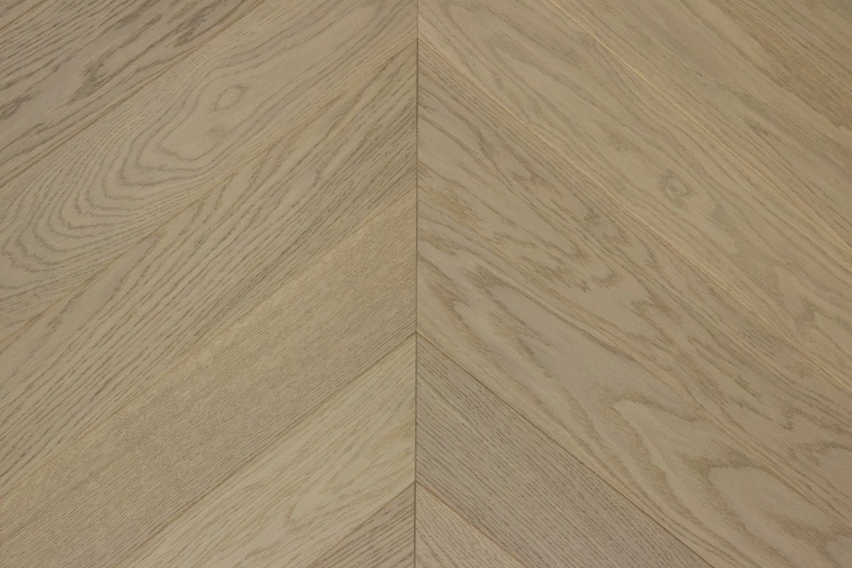 Natural Engineered Flooring Oak Chevron Silver Stone Brushed Uv Lacquered 15/4mm By 90mm By 600mm 5 Natural Engineered Flooring Oak Chevron Silver Stone Brushed Uv Lacquered 15/4mm By 90mm By 600mm - Image 3