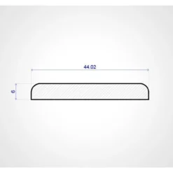 Wooden Flooring Elegant Shop -Wooden Flooring Elegant Shop solid oak flat bar unfinished 6mm by 44mm by 960mm 2 1