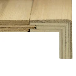 Solid Oak Stair Nosing Grooved White Sand Brushed UV Oiled 40 Mm By 40 Mm By 1000mm 11 Solid Oak Stair Nosing Grooved White Sand Brushed UV Oiled 40 Mm By 40 Mm By 1000mm -Wooden Flooring Elegant Shop solid oak stair nosing white sand brushed uv oiled 1m ac298 4