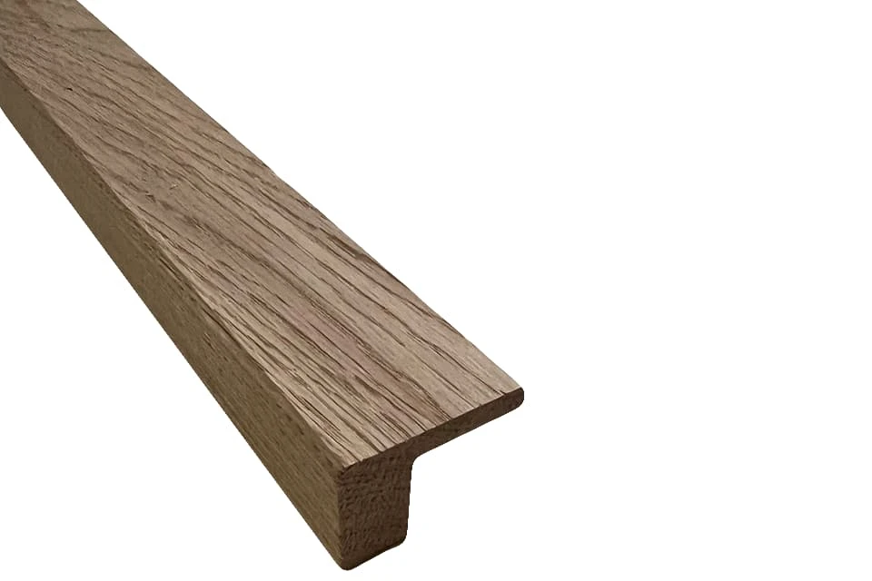 Solid Oak Stair Nosing Cemento 40mm By 40mm By 2400mm 3 Solid Oak Stair Nosing Cemento 40mm By 40mm By 2400mm