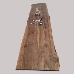 European Walnut Dining Room Table Top LiVe Edge UV Lacquered (with Resin) 38mm By 900mm By 4090mm 9 European Walnut Dining Room Table Top LiVe Edge UV Lacquered (with Resin) 38mm By 900mm By 4090mm -Wooden Flooring Elegant Shop tb037