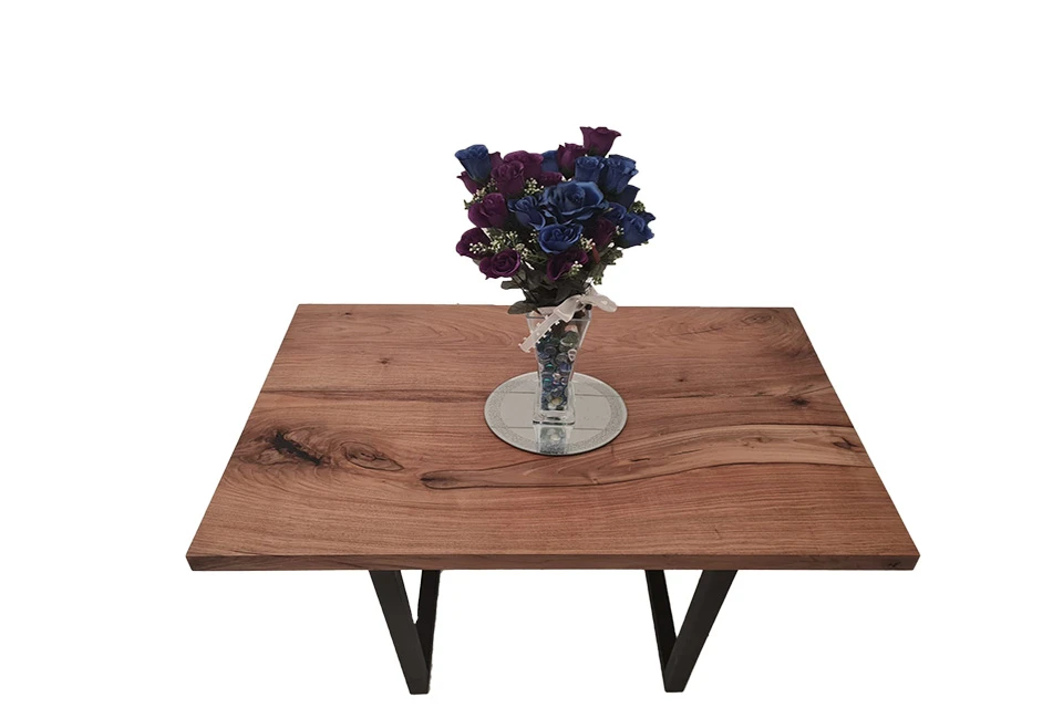 European Walnut Dining Room Table Top Straight Unfinished Edge 40mm By 720mm By 1040mm 3 European Walnut Dining Room Table Top Straight Unfinished Edge 40mm By 720mm By 1040mm