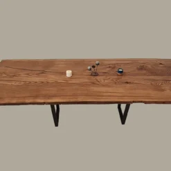 European Oak Dining Room Table Top LiVe Edge UV Lacquered (with Resin) 35mm By 1060mm By 2470mm 9 European Oak Dining Room Table Top LiVe Edge UV Lacquered (with Resin) 35mm By 1060mm By 2470mm -Wooden Flooring Elegant Shop tb072