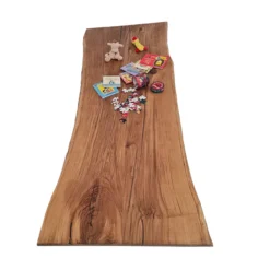 European Oak Dining Room Table Top LiVe Edge UV Lacquered (with Resin) 35mm By 1090mm By 2960mm -Wooden Flooring Elegant Shop tb080 3